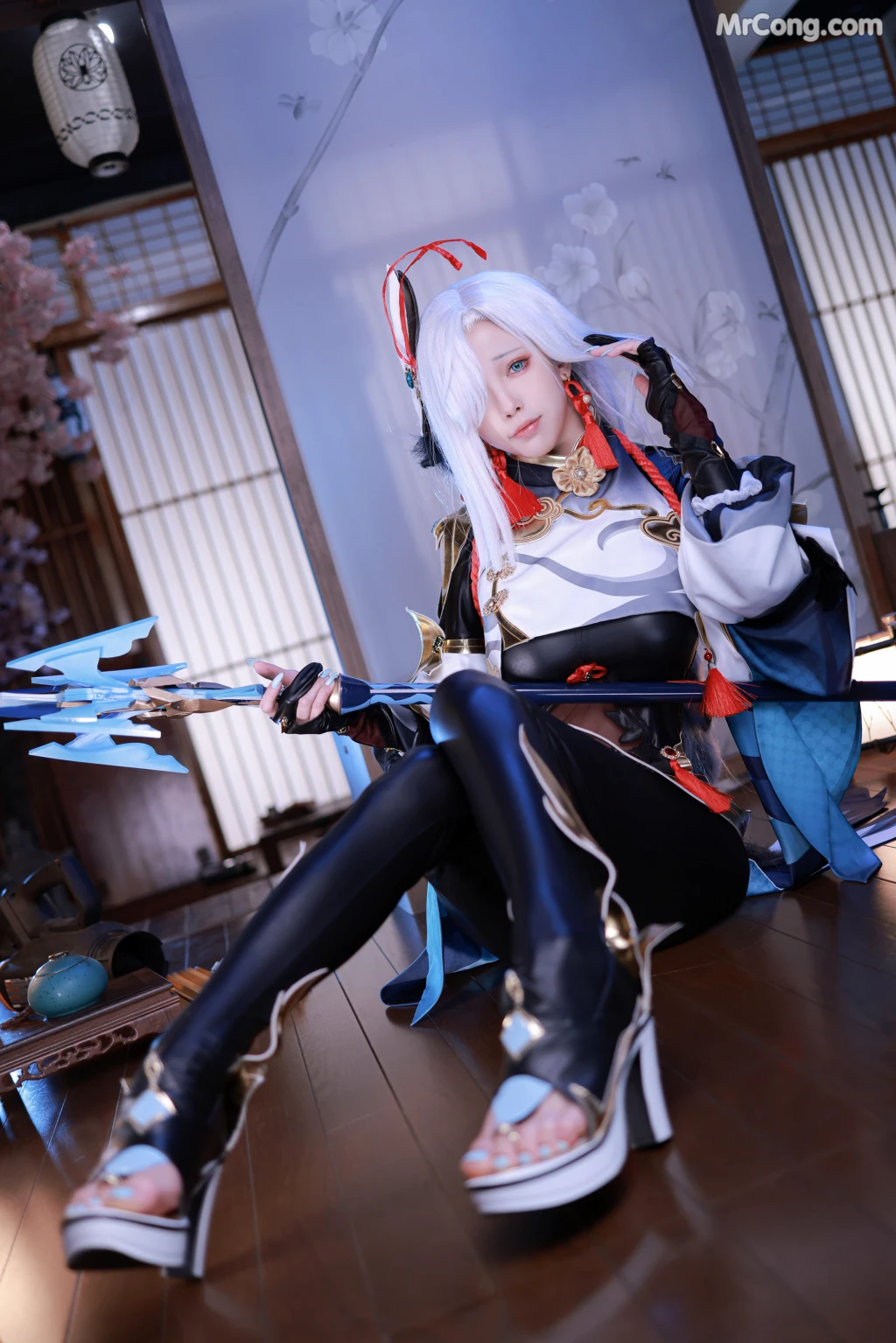 Coser@水淼aqua Vol.116: 原神 申鹤 (90 photos) – Page 3
