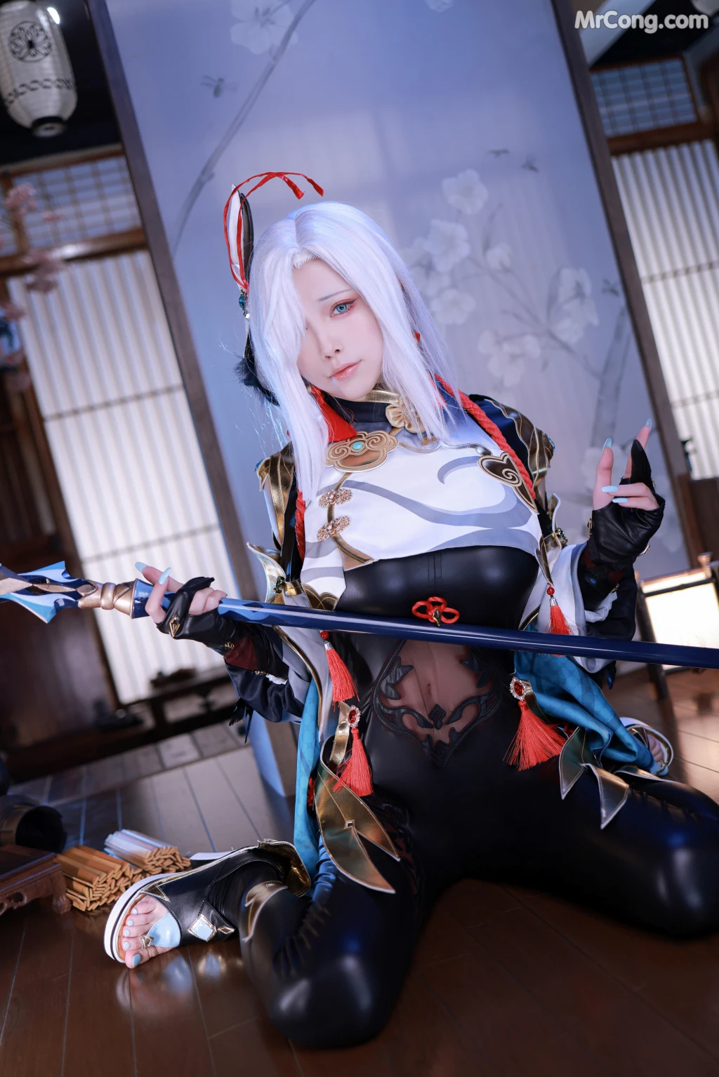 Coser@水淼aqua Vol.116: 原神 申鹤 (90 photos) – Page 3