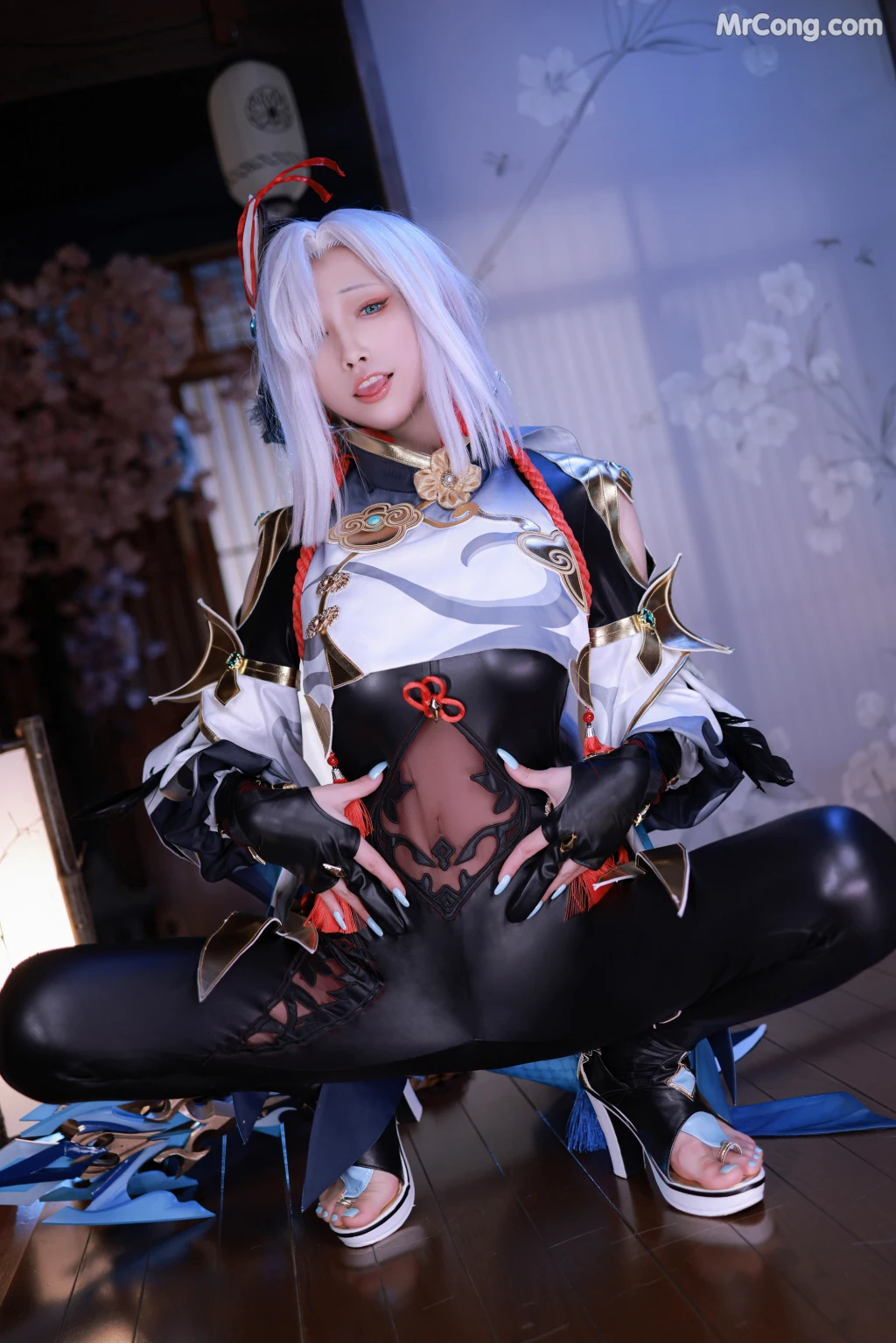 Coser@水淼aqua Vol.116: 原神 申鹤 (90 photos) – Page 3
