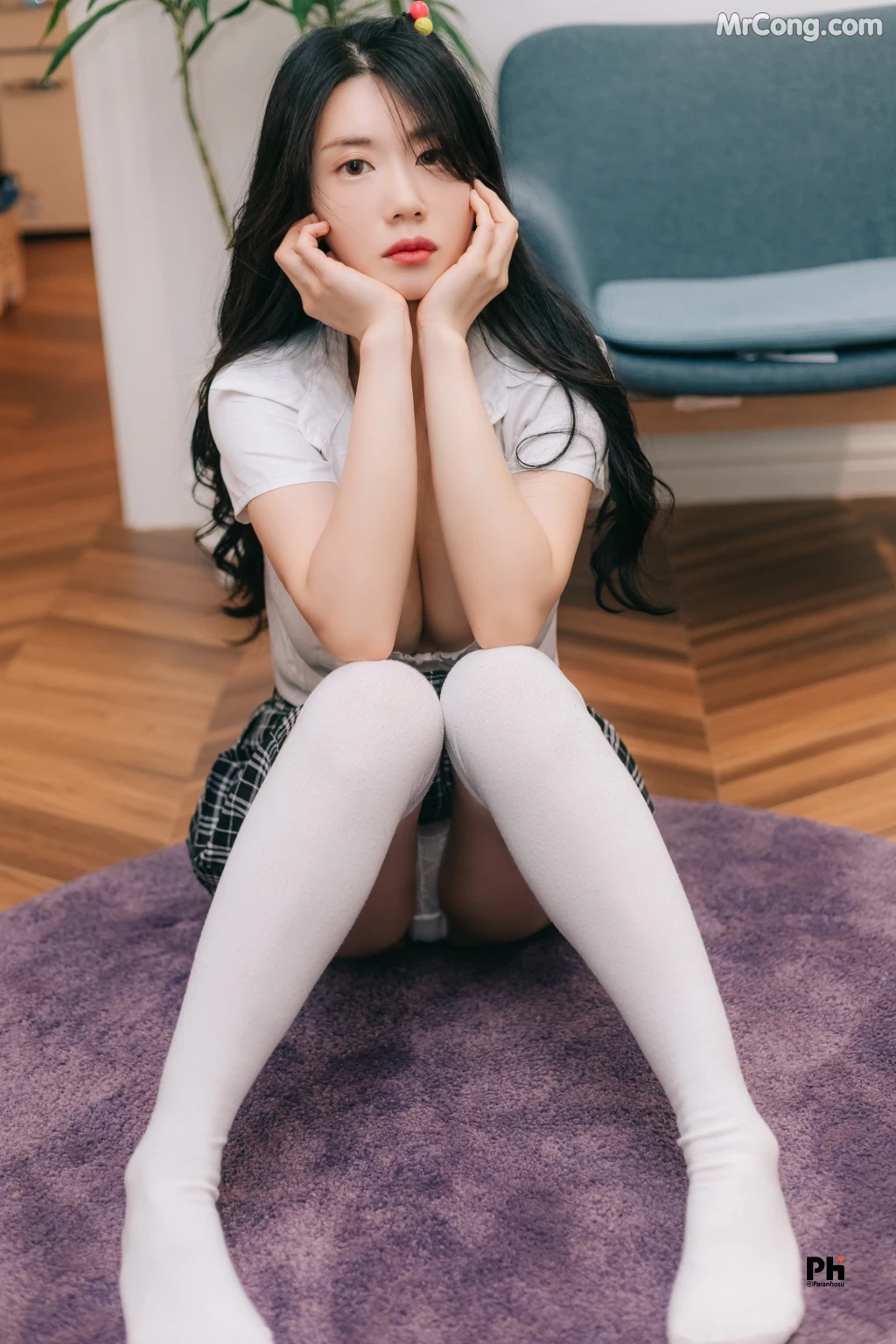 韩国美女sia – 学生装 (61 photos) – Page 5