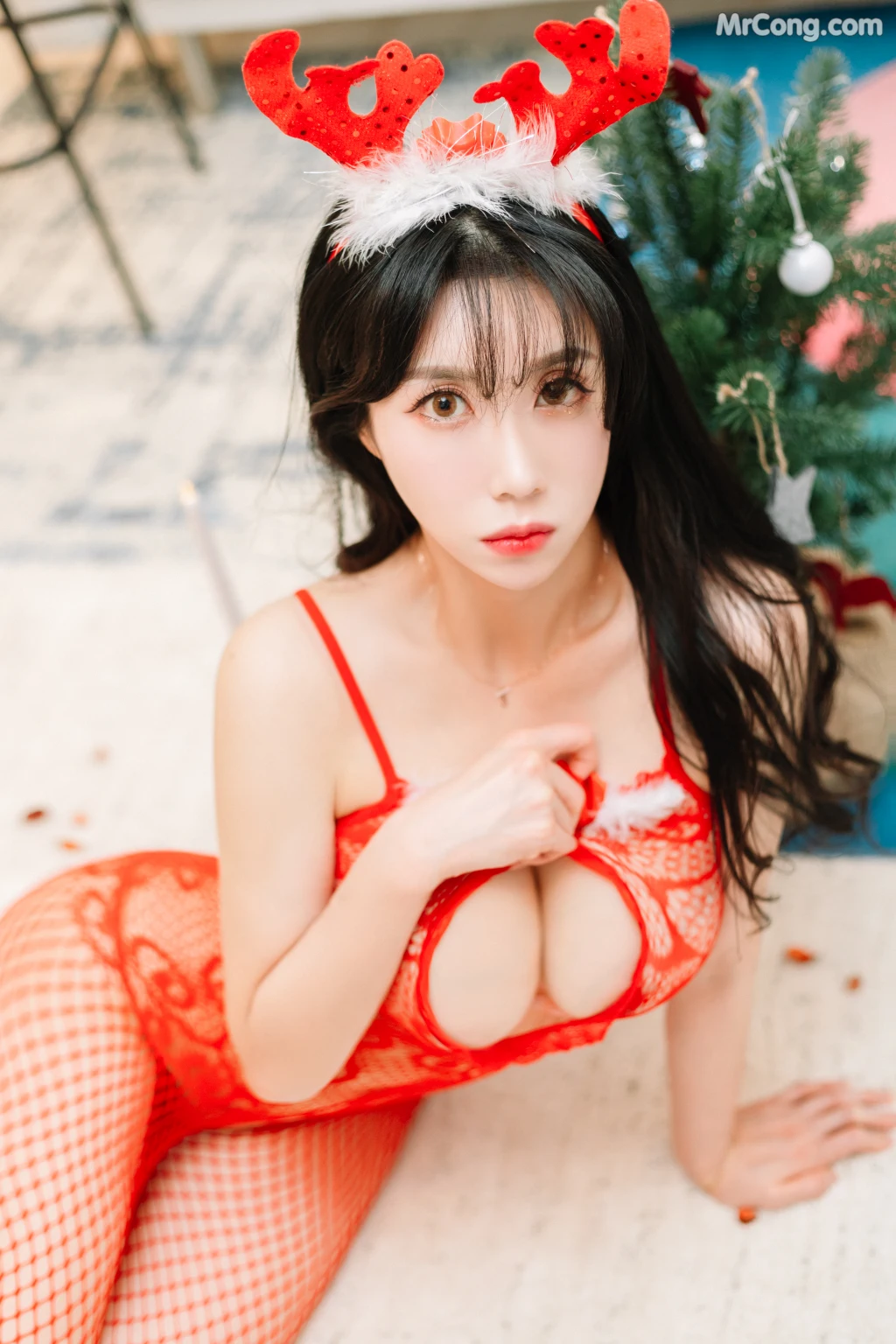 韩国美女sia: 圣诞节服饰 (55 photos) – Page 3