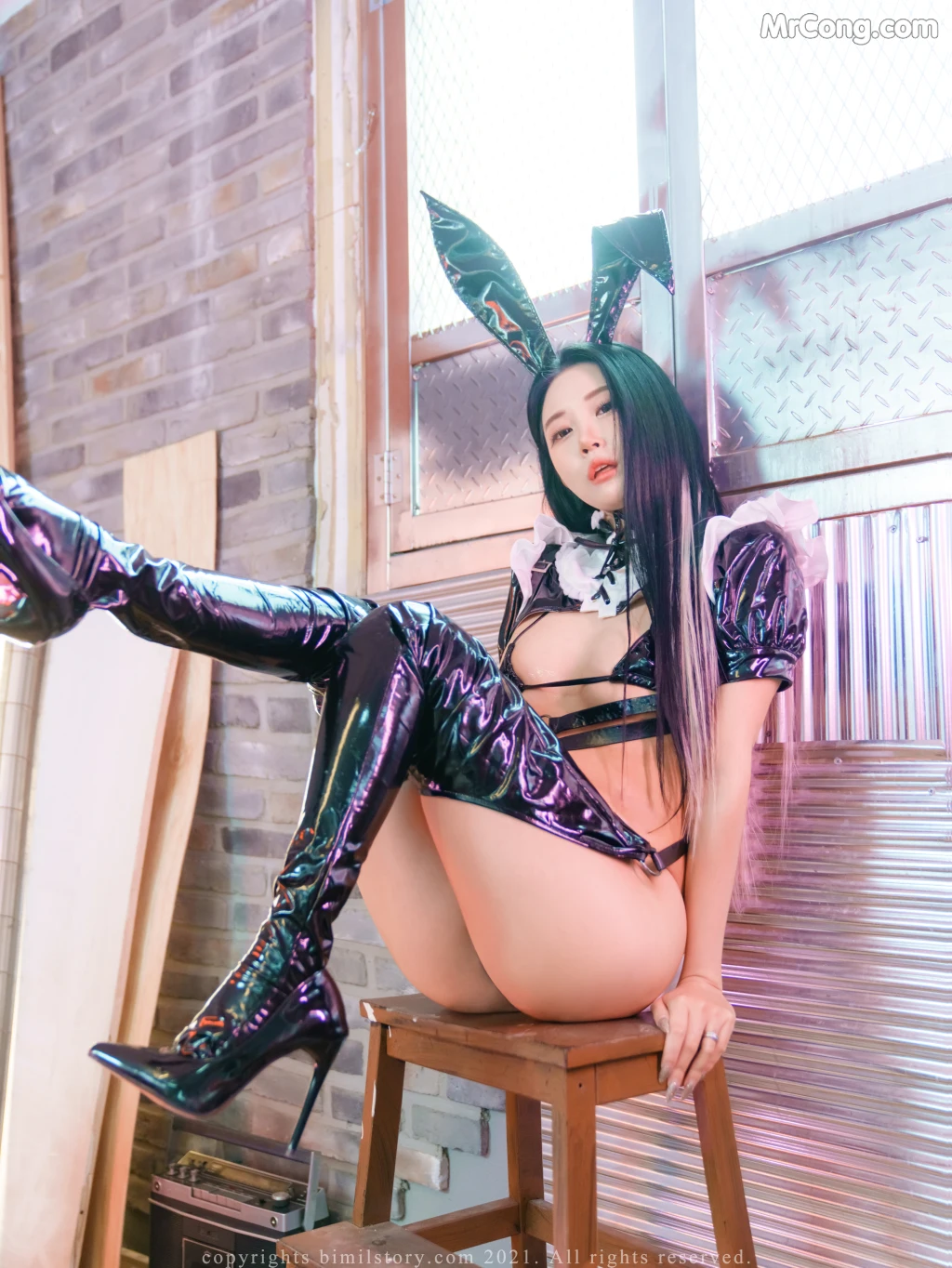 [Bimilstory] Bomi (보미) Vol.03: Sexy bunny girl maid (85 photos + 1 video) – Page 2