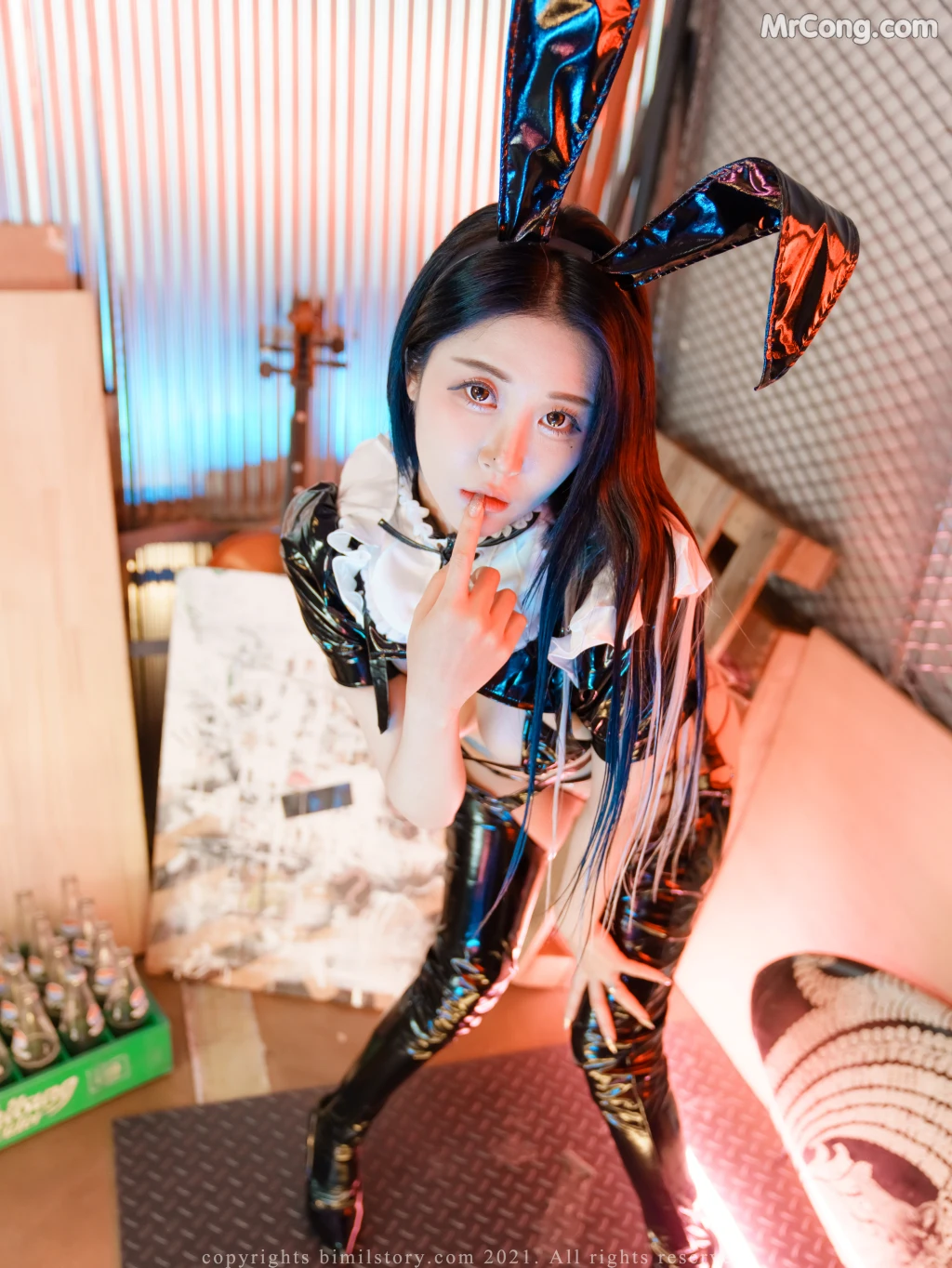 [Bimilstory] Bomi (보미) Vol.03: Sexy bunny girl maid (85 photos + 1 video) – Page 8