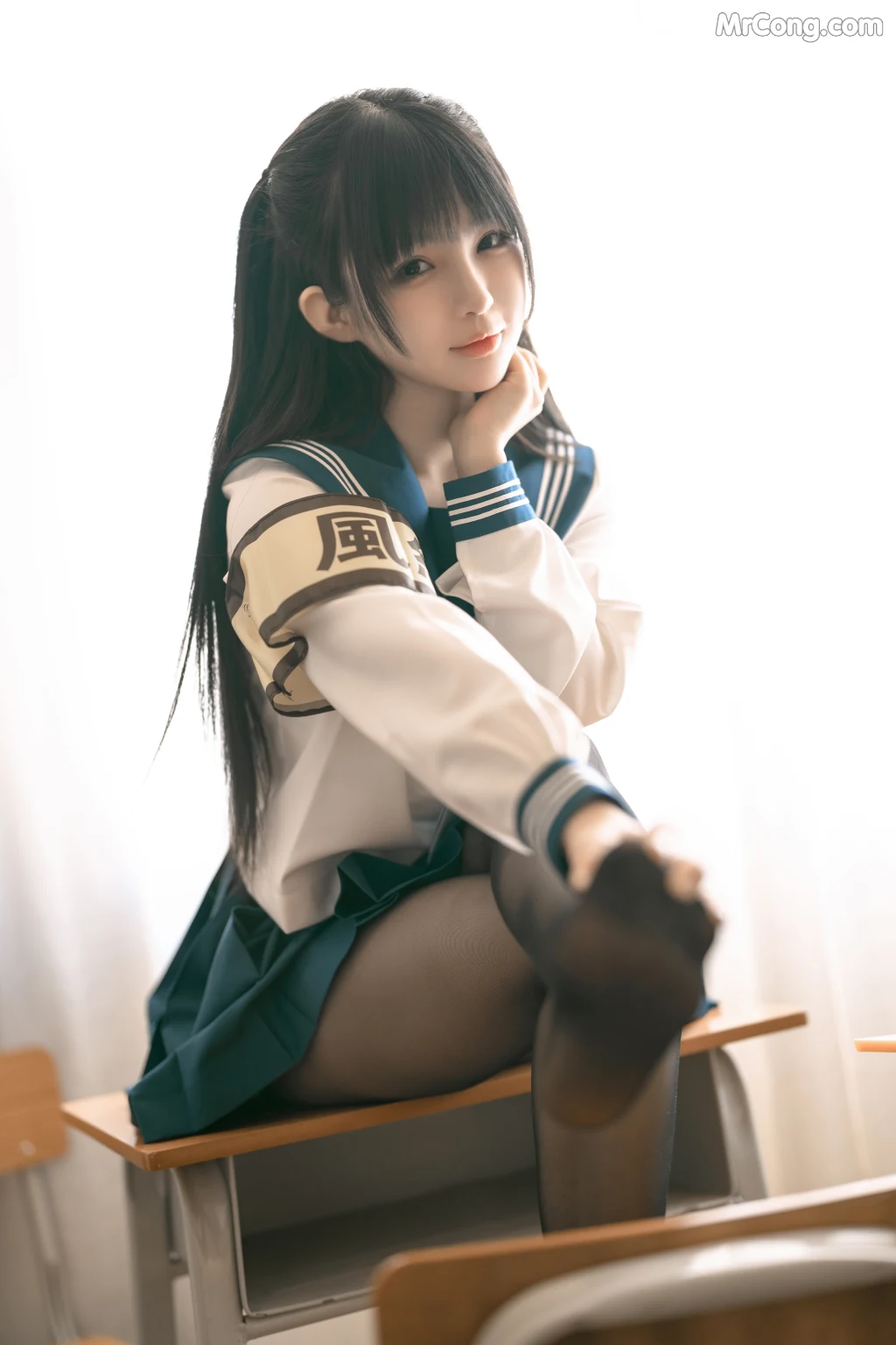 Coser@桜井宁宁 Vol.048: 风纪委员 (111 photos) – Page 4