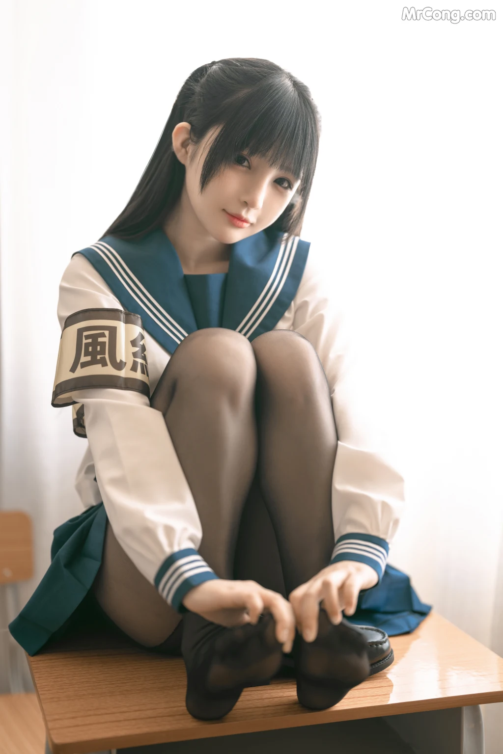 Coser@桜井宁宁 Vol.048: 风纪委员 (111 photos) – Page 4