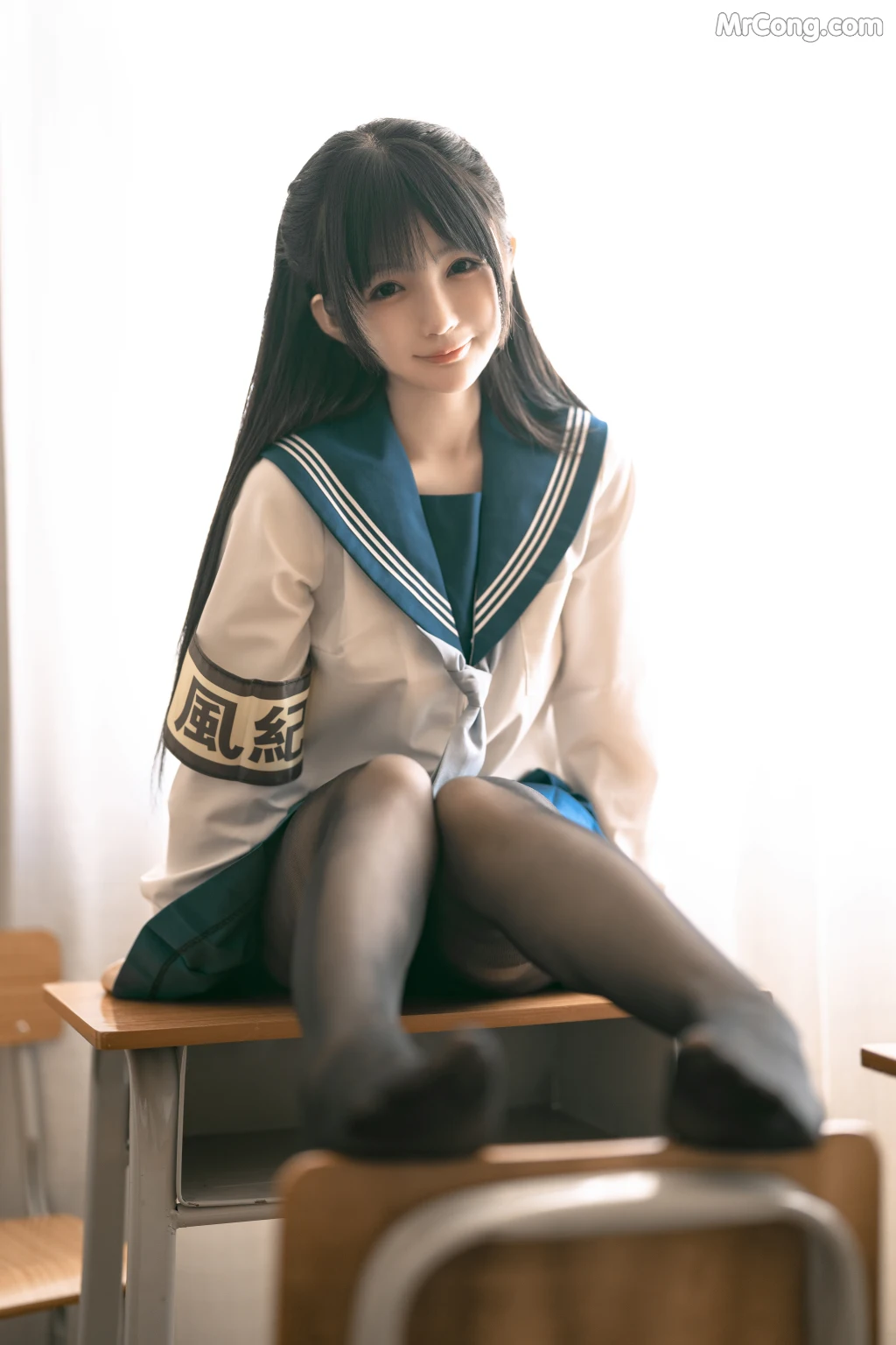 Coser@桜井宁宁 Vol.048: 风纪委员 (111 photos) – Page 4