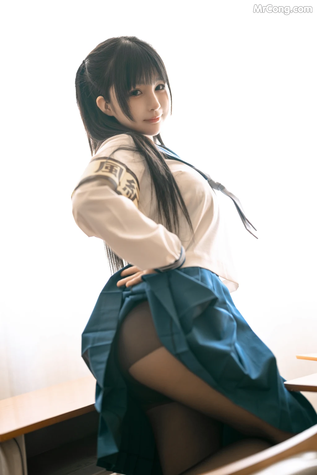 Coser@桜井宁宁 Vol.048: 风纪委员 (111 photos) – Page 4