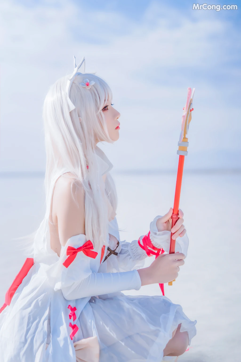 Coser@桜桃喵 Vol.124: 伊莉雅 (27 photos)