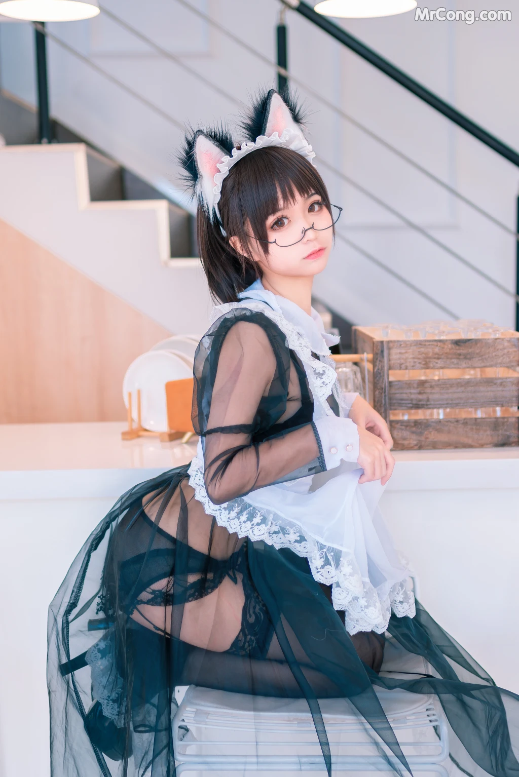 Coser@蠢沫沫 (chunmomo) Vol.036 透明女仆 (38 photos) – Page 2