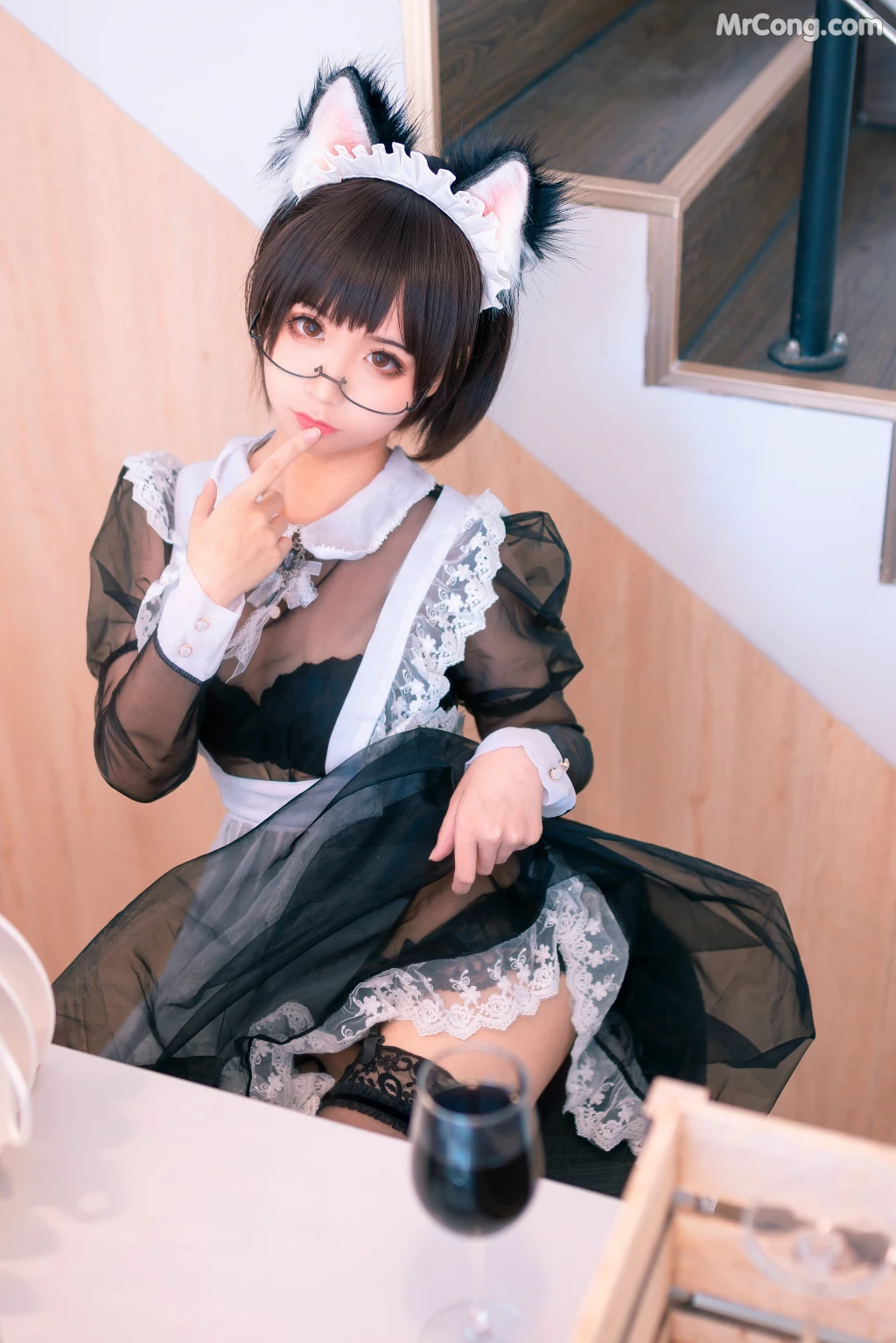 Coser@蠢沫沫 (chunmomo) Vol.036 透明女仆 (38 photos) – Page 4