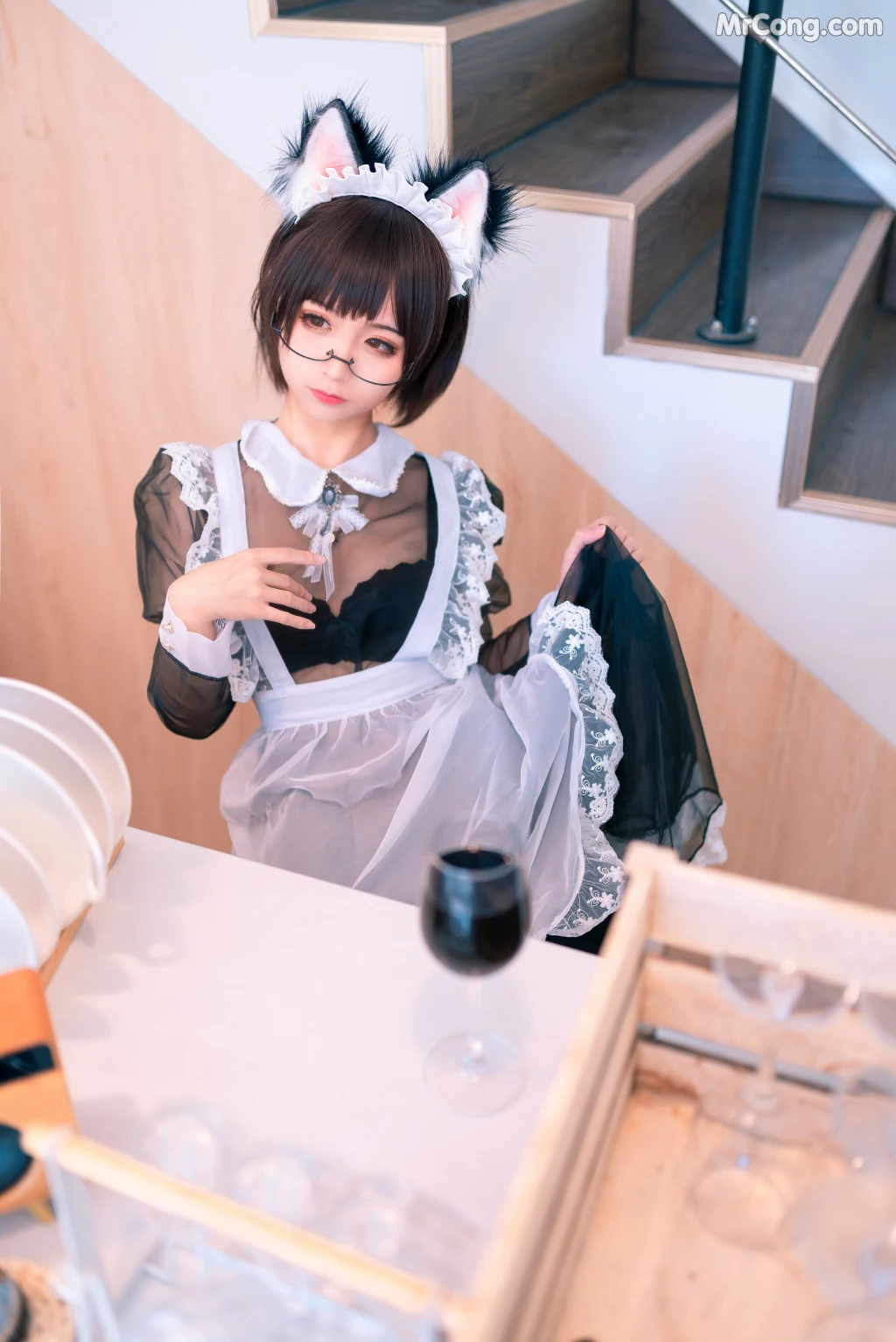 Coser@蠢沫沫 (chunmomo) Vol.036 透明女仆 (38 photos) – Page 4
