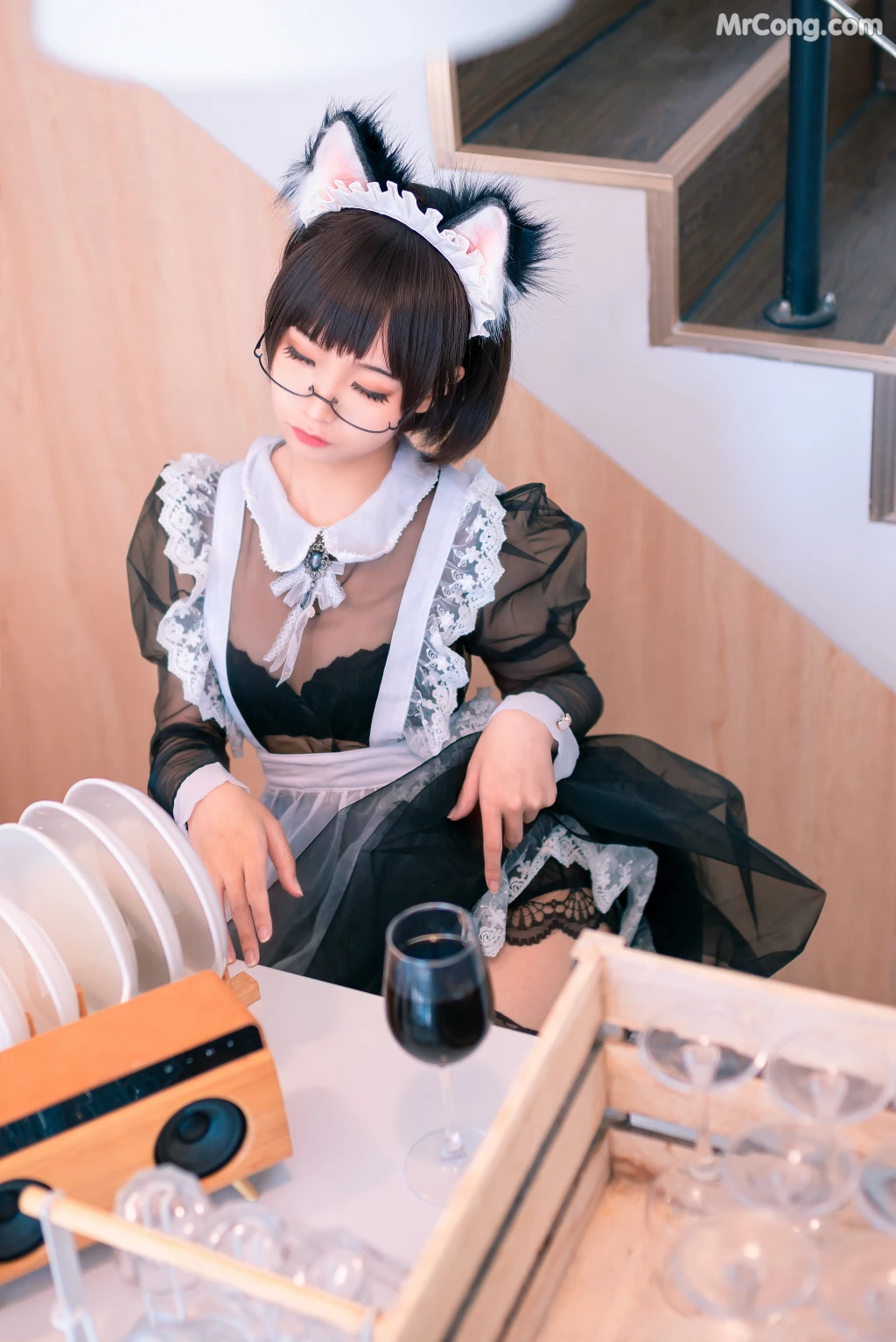 Coser@蠢沫沫 (chunmomo) Vol.036 透明女仆 (38 photos) – Page 4