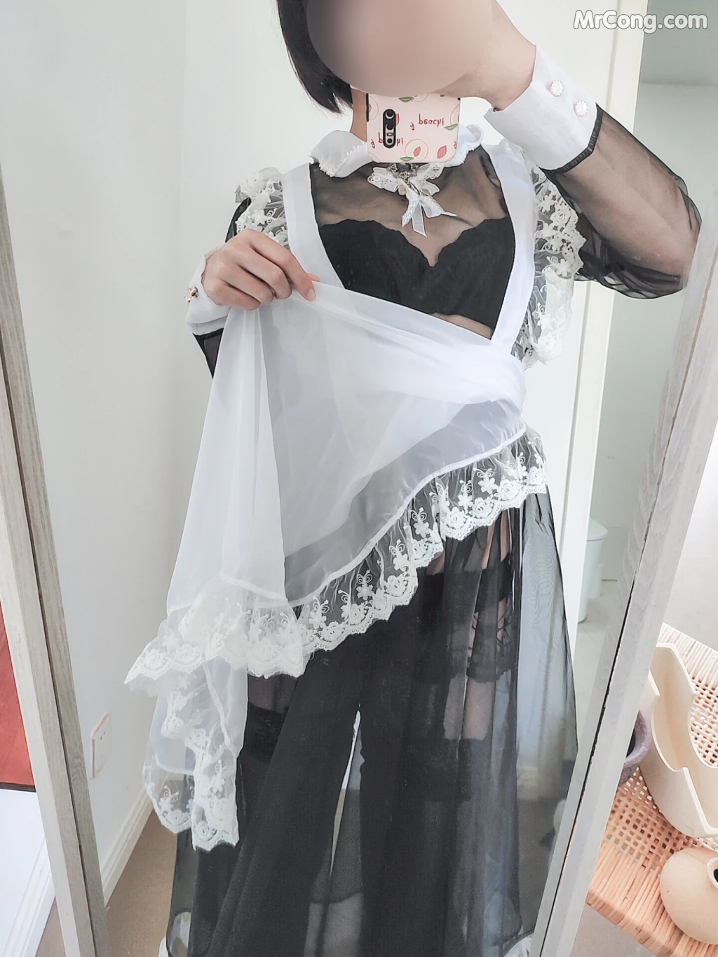 Coser@蠢沫沫 (chunmomo) Vol.037: 透明女仆自拍 (42 photos) – Page 2
