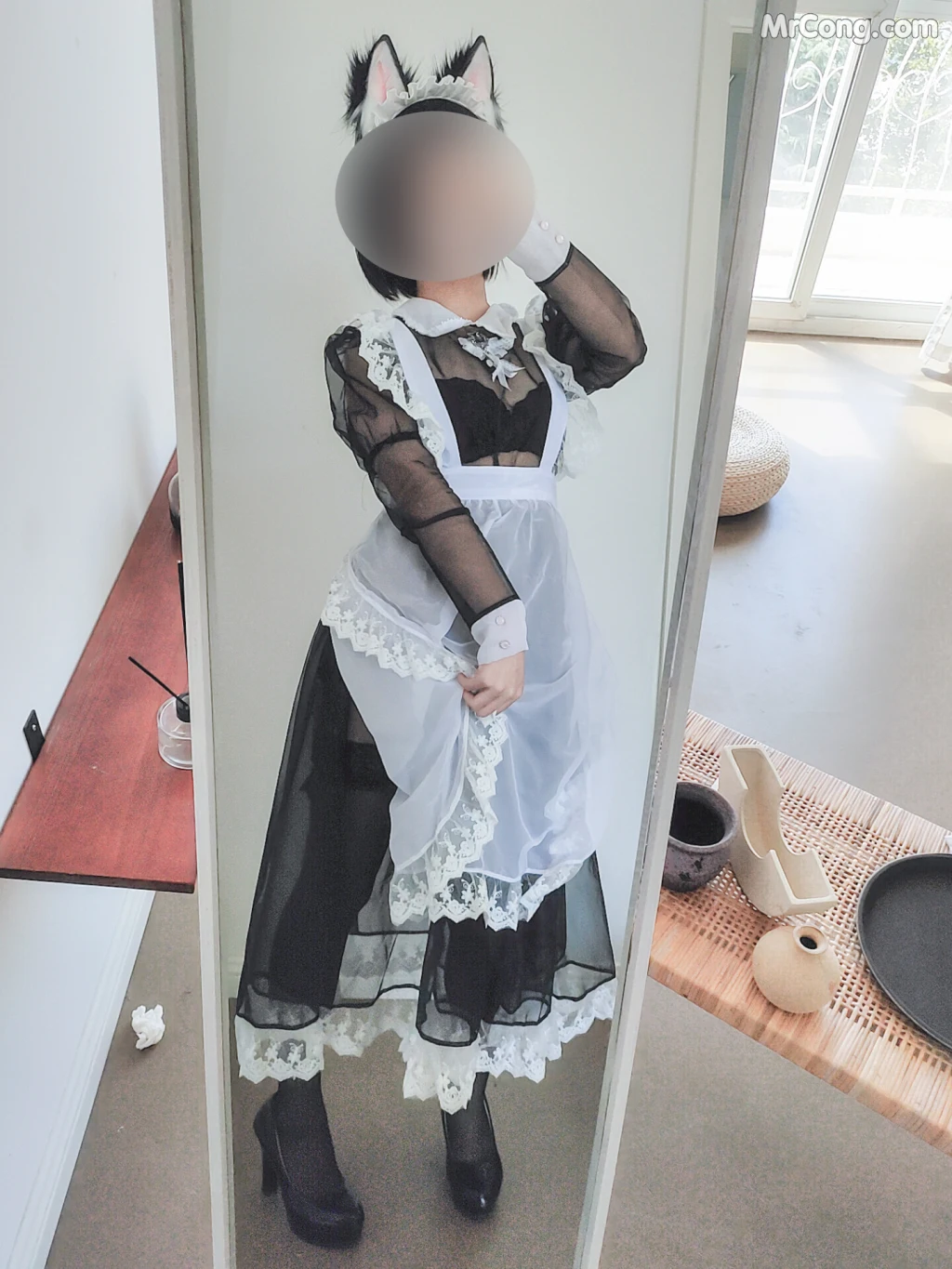 Coser@蠢沫沫 (chunmomo) Vol.037: 透明女仆自拍 (42 photos) – Page 3
