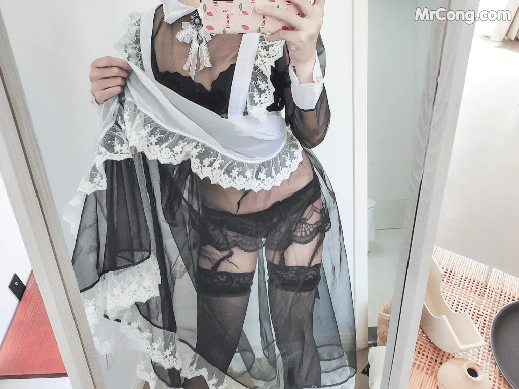 Coser@蠢沫沫 (chunmomo) Vol.037: 透明女仆自拍 (42 photos) – Page 3