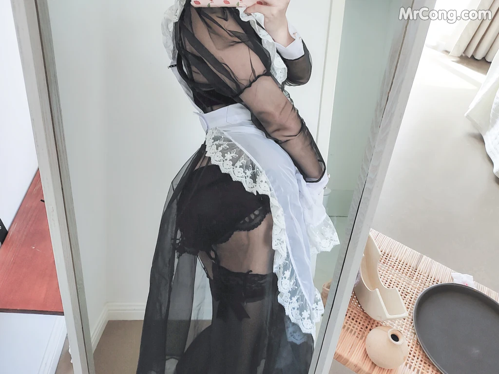 Coser@蠢沫沫 (chunmomo) Vol.037: 透明女仆自拍 (42 photos) – Page 3