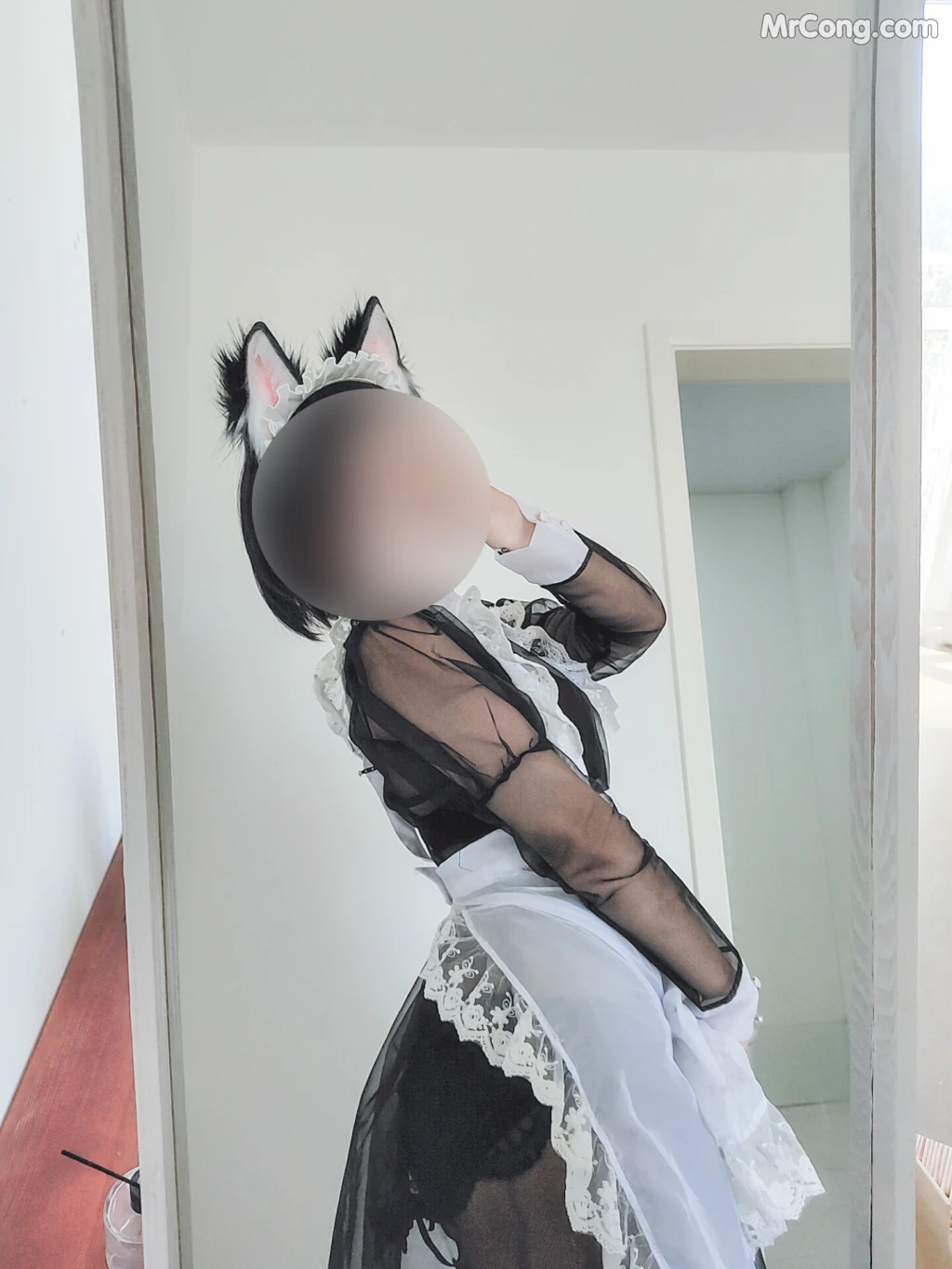 Coser@蠢沫沫 (chunmomo) Vol.037: 透明女仆自拍 (42 photos) – Page 3