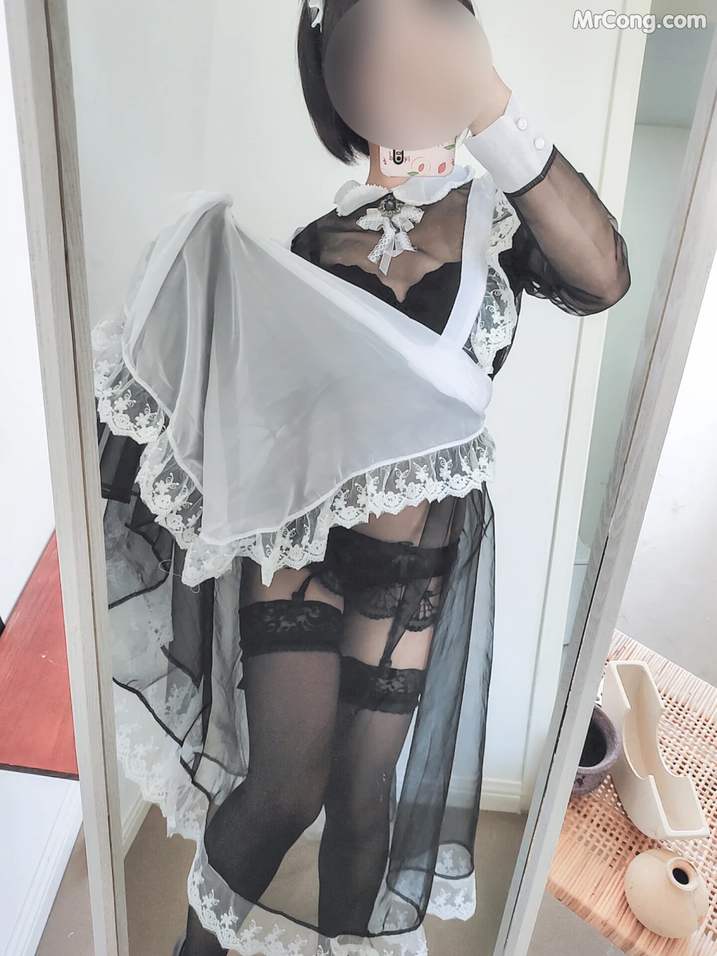 Coser@蠢沫沫 (chunmomo) Vol.037: 透明女仆自拍 (42 photos) – Page 4