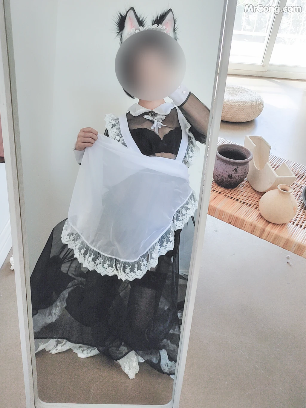 Coser@蠢沫沫 (chunmomo) Vol.037: 透明女仆自拍 (42 photos) – Page 5