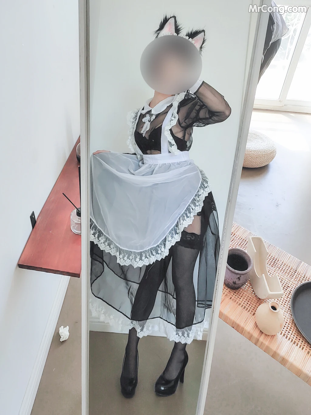 Coser@蠢沫沫 (chunmomo) Vol.037: 透明女仆自拍 (42 photos) – Page 5