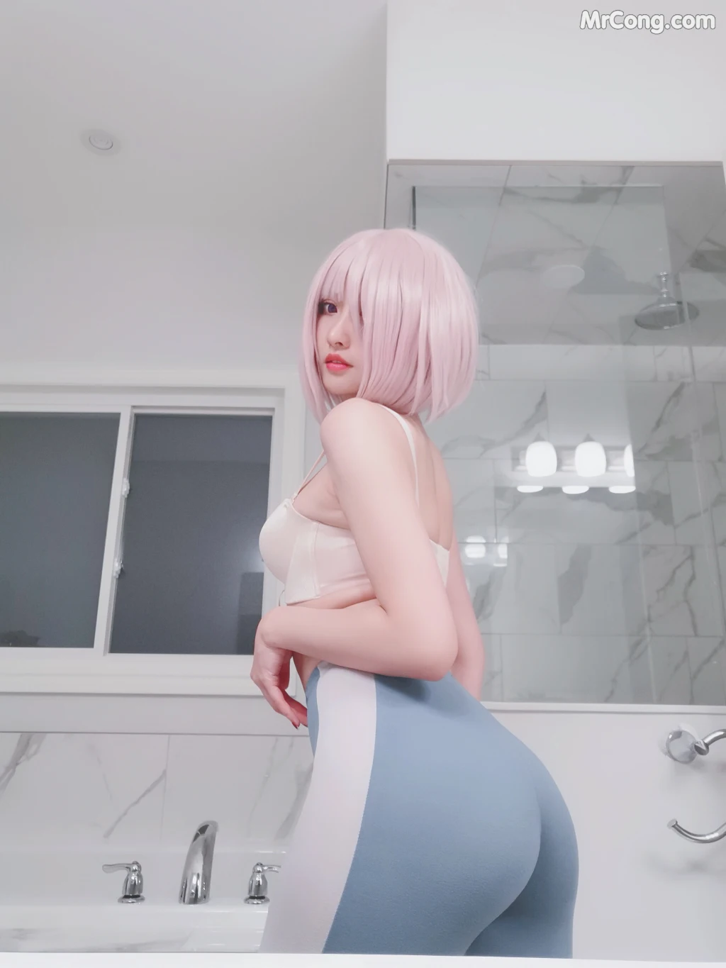 Coser@MissWarmJ: Mash Yoga (39 photos)