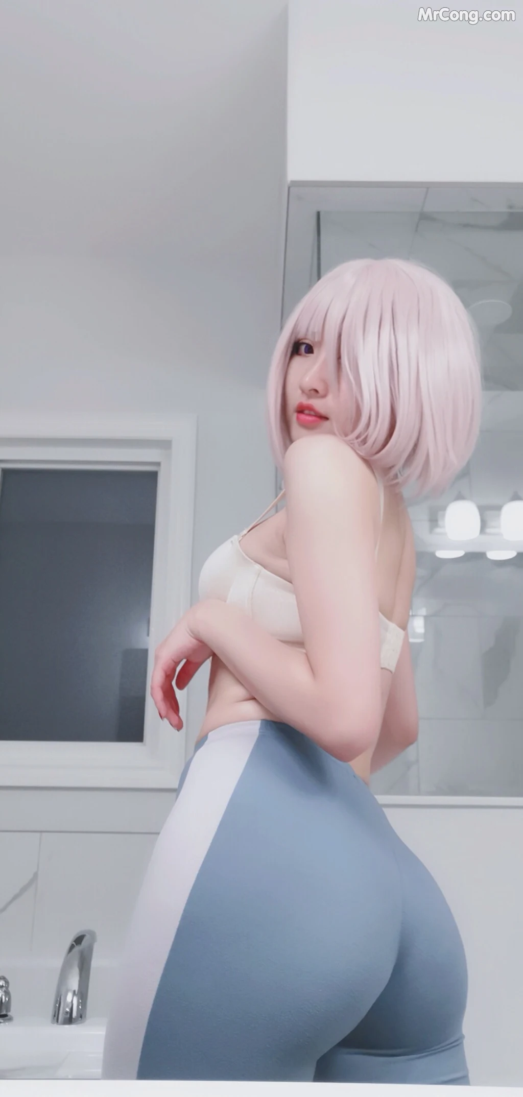 Coser@MissWarmJ: Mash Yoga (39 photos)