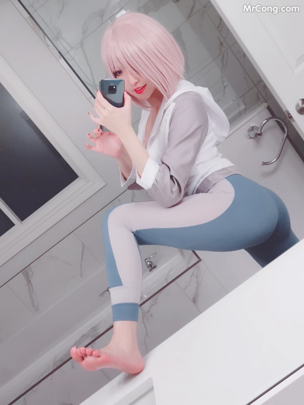 Coser@MissWarmJ: Mash Yoga (39 photos) – Page 4
