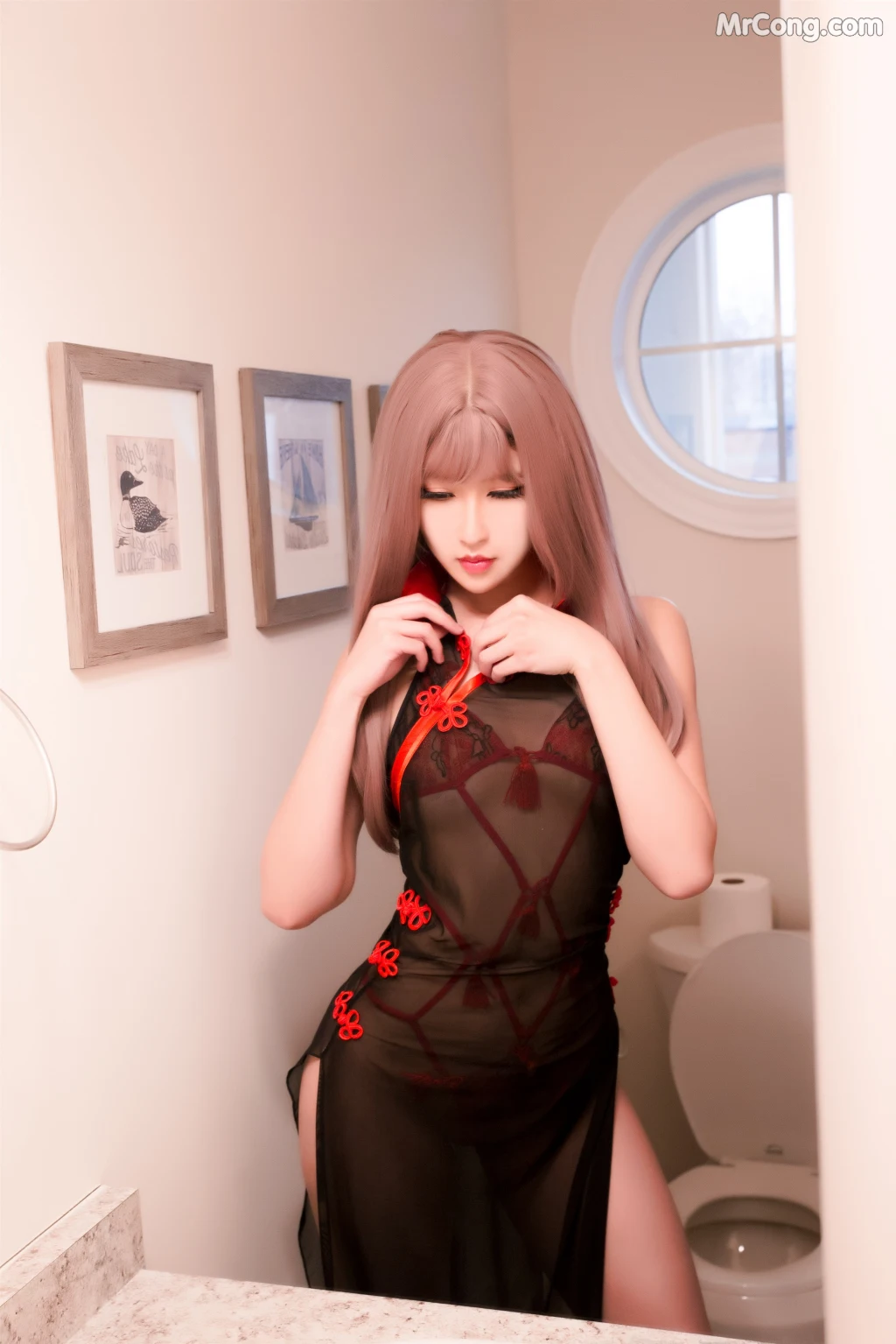 Coser@MissWarmJ: Qipao (20 photos) – Page 2