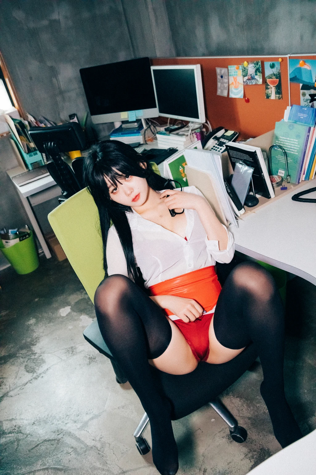 [Loozy] Zia (지아) – Office slave (220 photos + 6 videos) – Page 19