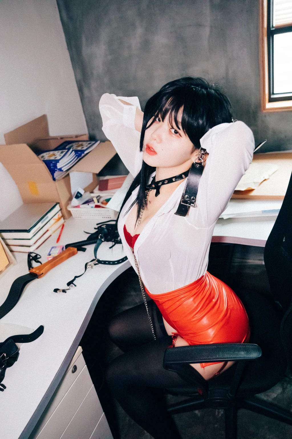 [Loozy] Zia (지아) – Office slave (220 photos + 6 videos) – Page 20