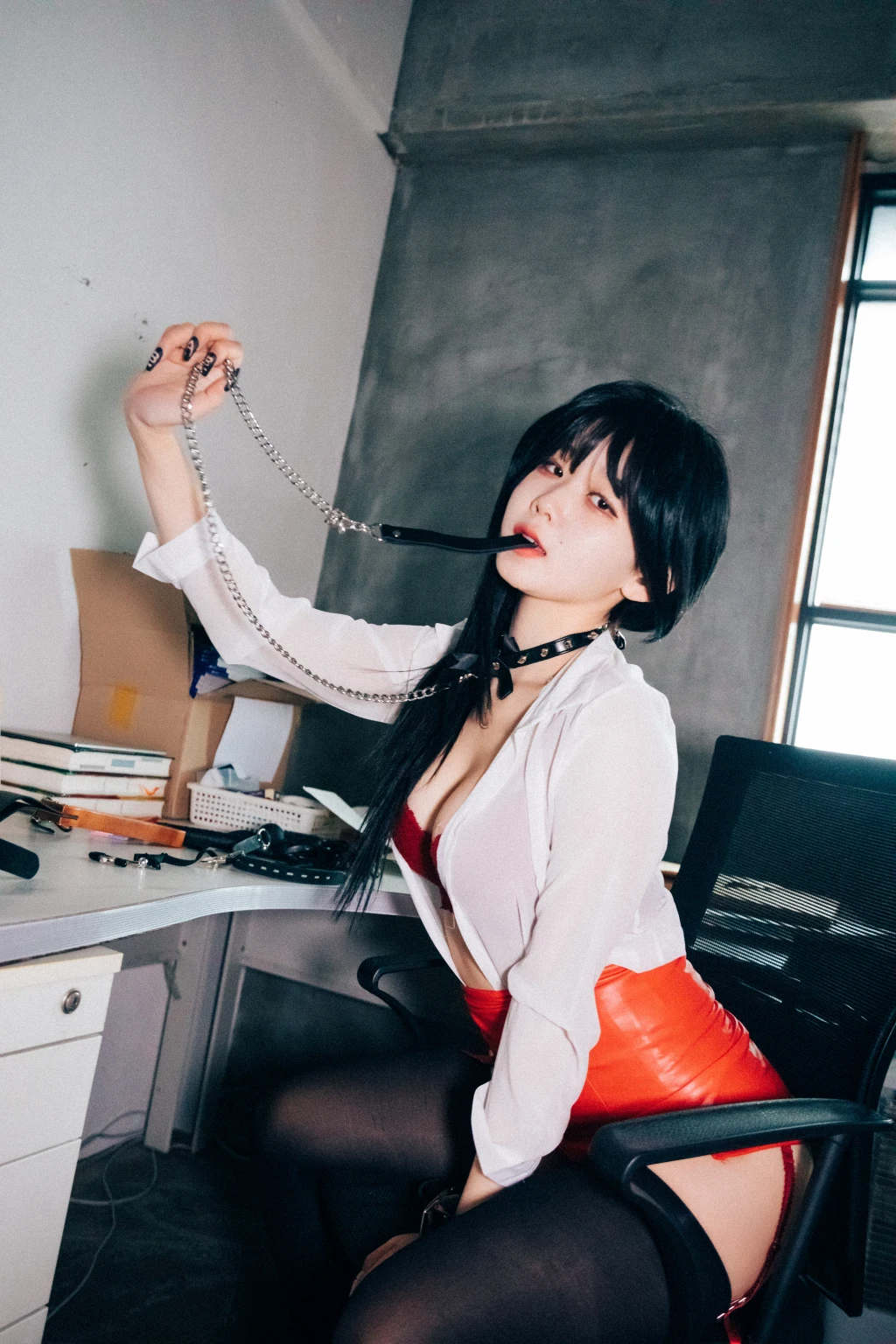 [Loozy] Zia (지아) – Office slave (220 photos + 6 videos) – Page 20