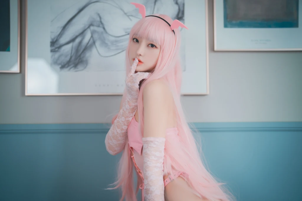 DJAWA Photo – HaNari (하나리): “Pink Succubus” (123 photos)