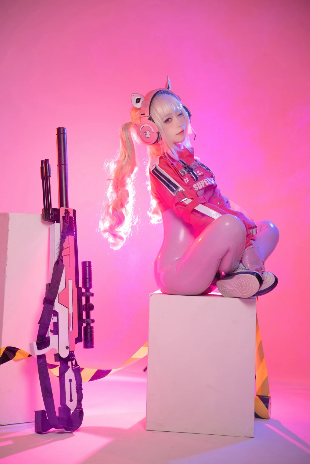 Coser@G44不会受伤 Vol.056: NIKKE爱丽丝 (21 photos)