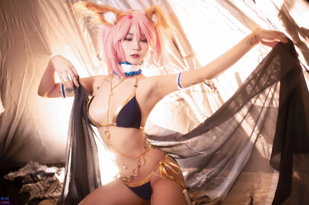 [BLUECAKE] Bomi (보미): Pink Dancer (73 photos) – Page 5