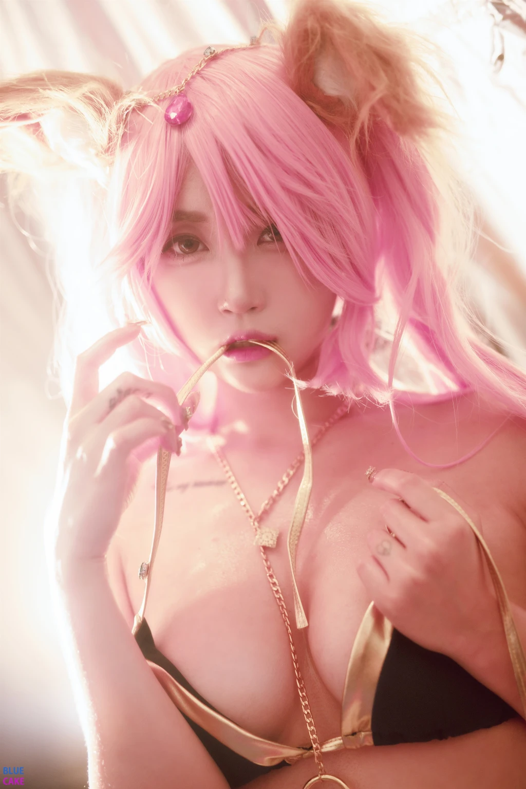 [BLUECAKE] Bomi (보미): Pink Dancer (73 photos) – Page 6