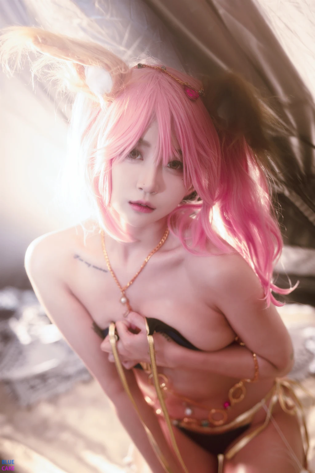 [BLUECAKE] Bomi (보미): Pink Dancer (73 photos) – Page 6