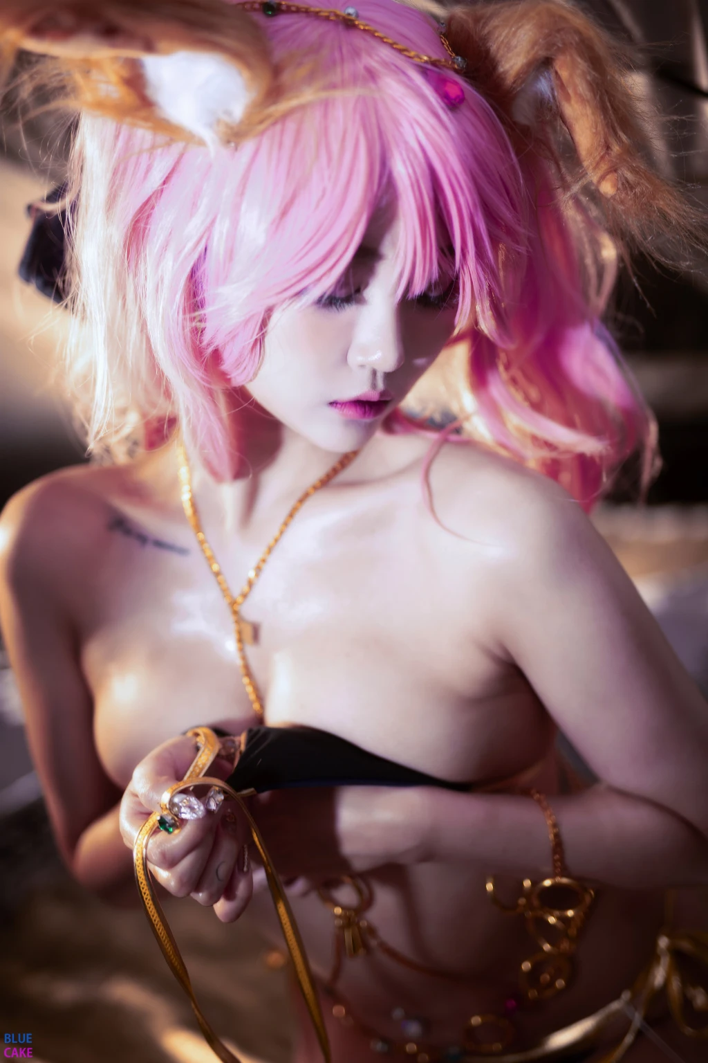 [BLUECAKE] Bomi (보미): Pink Dancer (73 photos) – Page 6