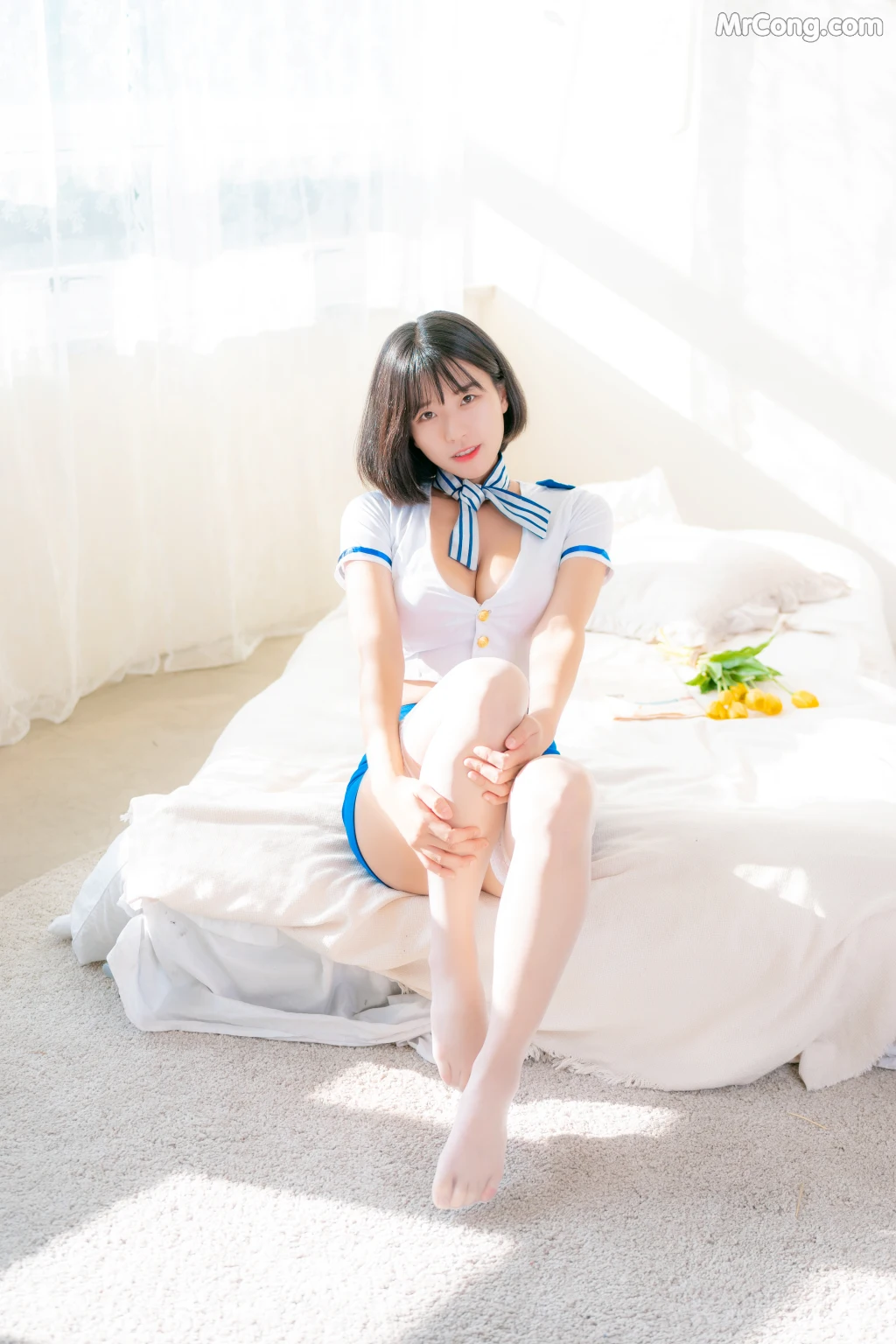 [CreamSoda] HaNari (하나리) – Afternoon Sunshine (84 photos) – Page 5