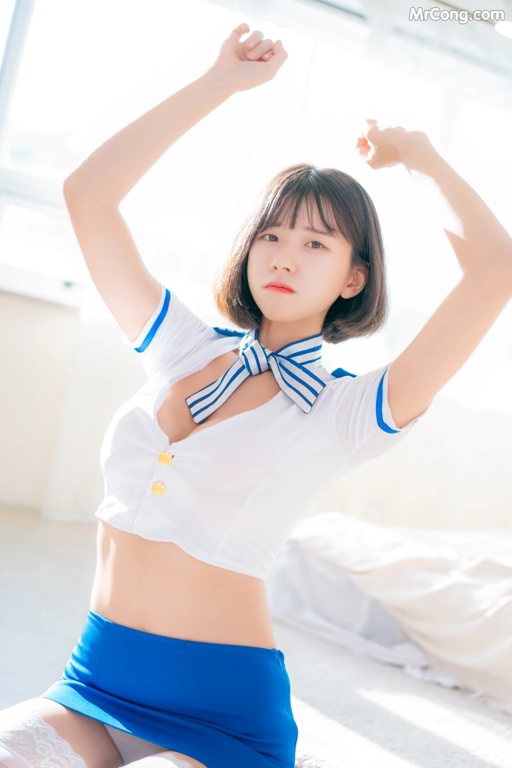 [CreamSoda] HaNari (하나리) – Afternoon Sunshine (84 photos) – Page 5