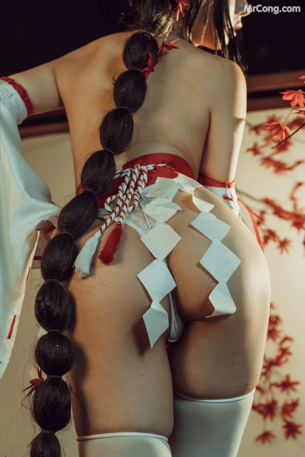 Coser@云溪溪 (Yunx1x1) Vol.004: 奶桃巫女 (43 photos) – Page 2