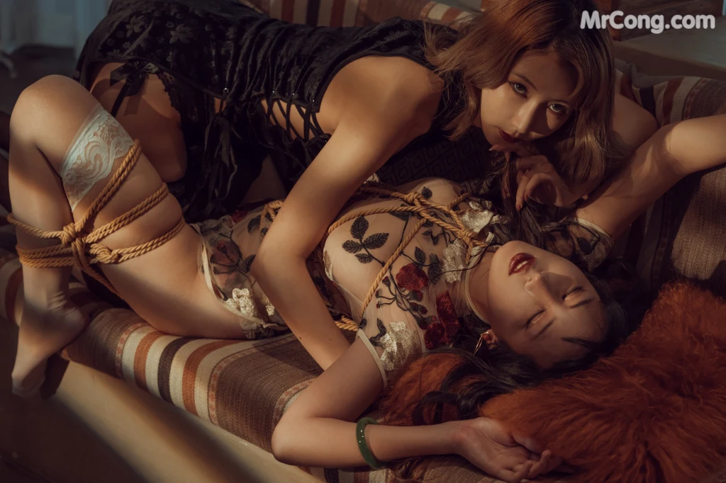 Coser@云溪溪 (Yunx1x1) Vol.005: 双人旗袍捆绑 (54 photos + 1 video) – Page 3