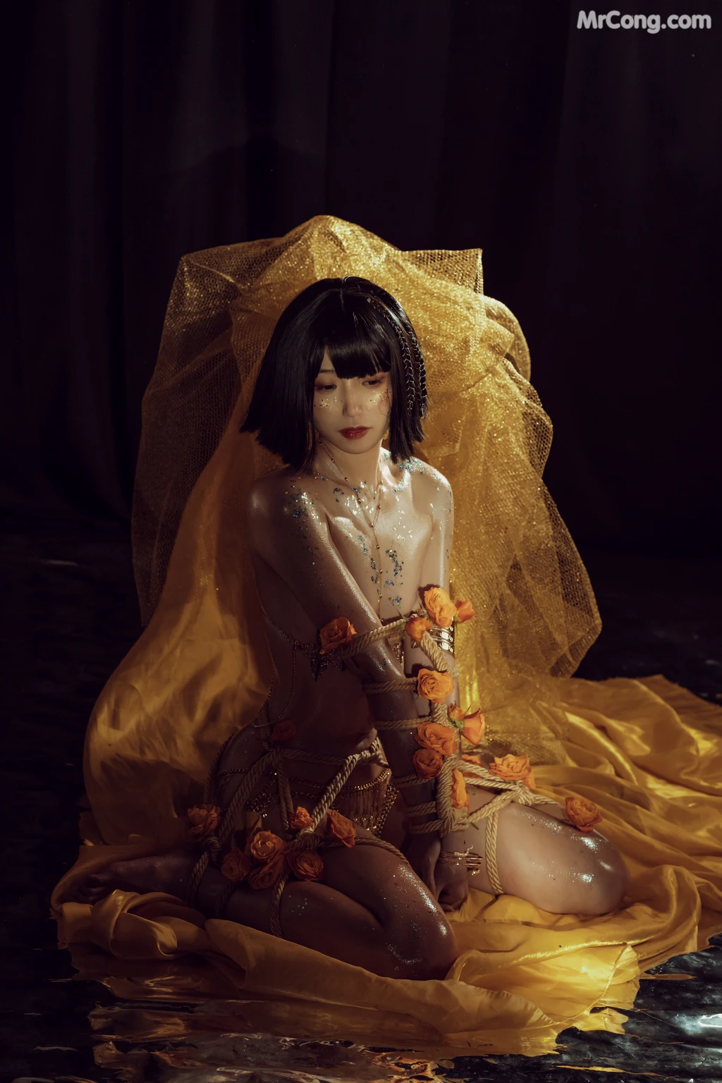 Coser@云溪溪 (Yunx1x1) Vol.007: 花与绳 (58 photos) – Page 6