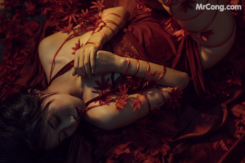 Coser@云溪溪 (Yunx1x1) Vol.007: 花与绳 (58 photos) – Page 6