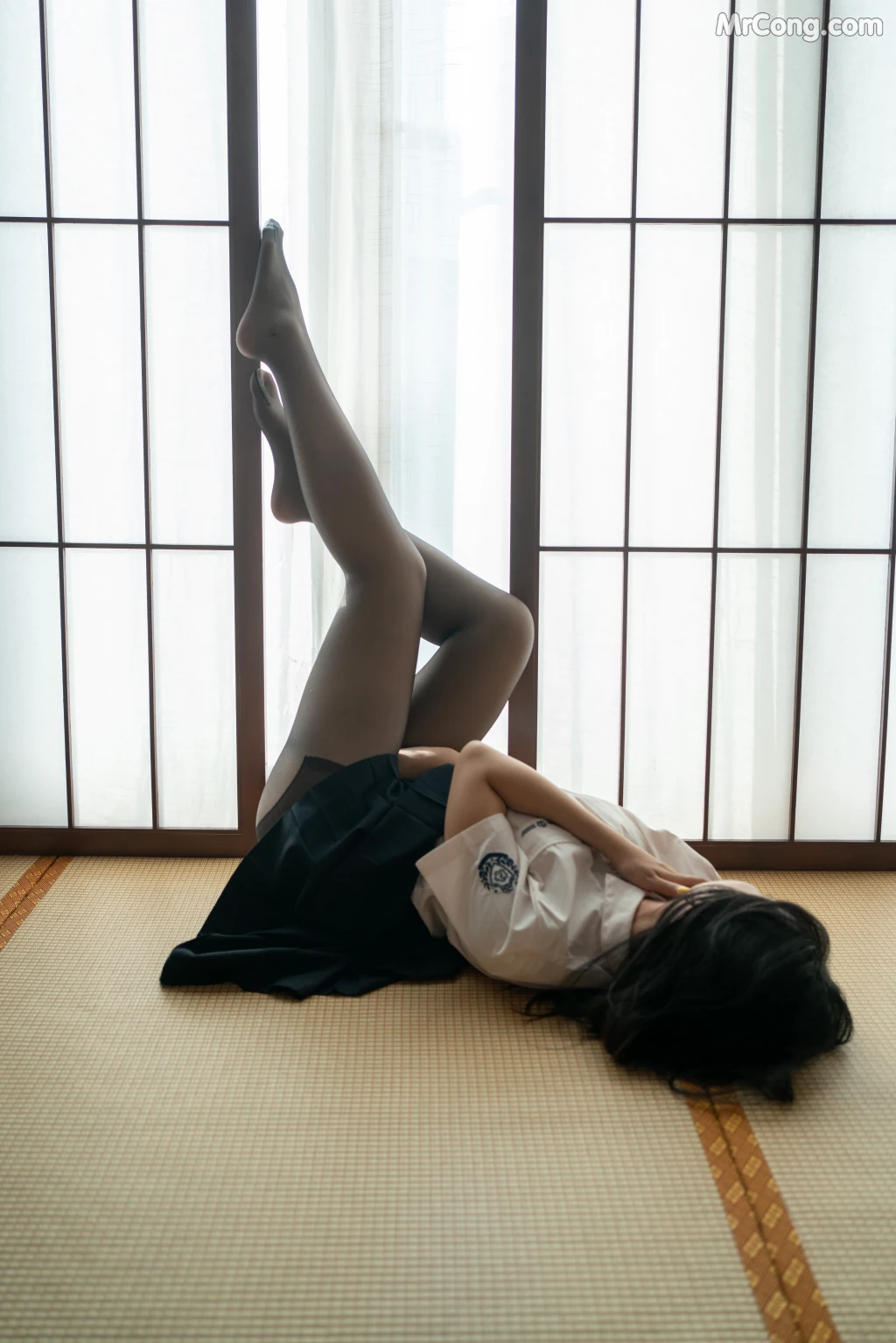 Coser@云溪溪 (Yunx1x1) Vol.009: 奶桃 黑丝学妹 (60 photos) – Page 2