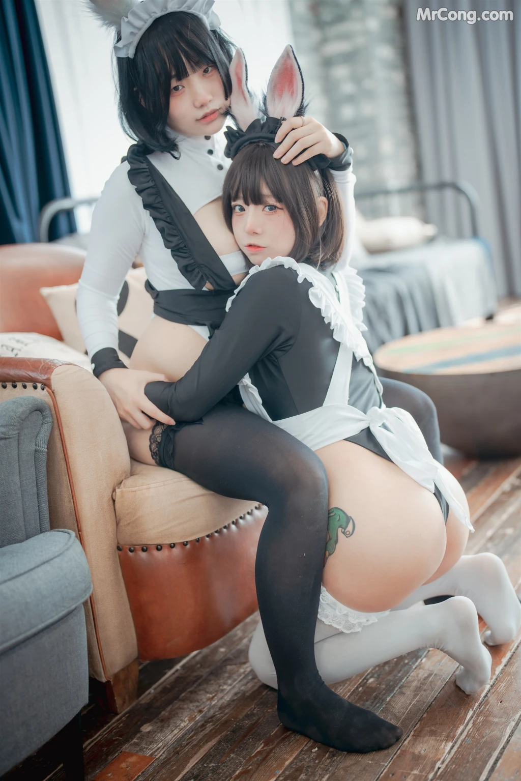 DJAWA Photo – Maruemon (마루에몽) & Mimmi (밈미): “Maid Mansion W²” (121 photos) – Page 5
