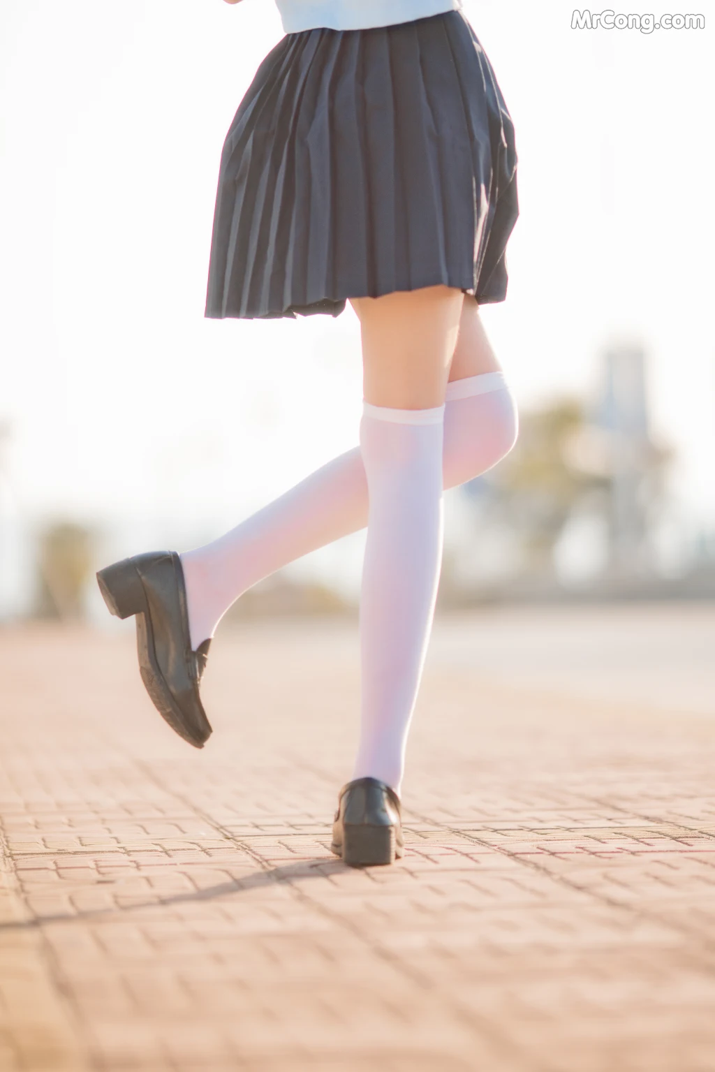 Coser@桜桃喵 Vol.125: 桜桃喵 蔚蓝 (33 photos)