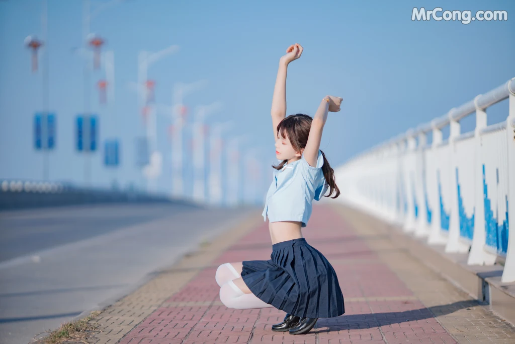 Coser@桜桃喵 Vol.125: 桜桃喵 蔚蓝 (33 photos) – Page 3