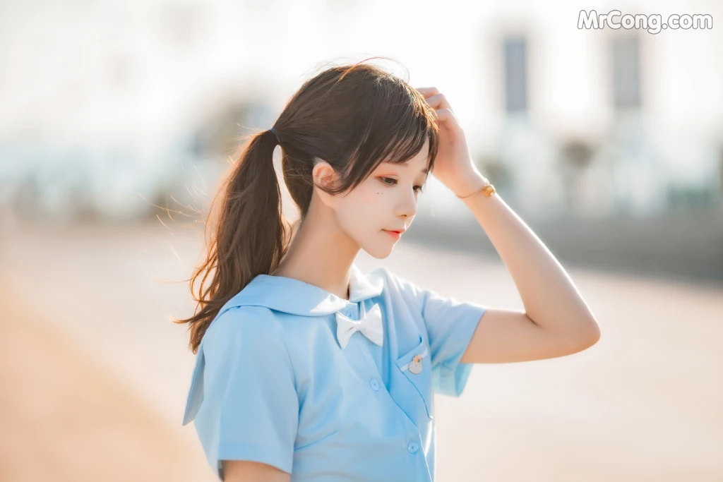 Coser@桜桃喵 Vol.125: 桜桃喵 蔚蓝 (33 photos) – Page 3