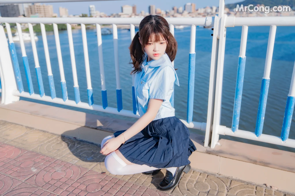 Coser@桜桃喵 Vol.125: 桜桃喵 蔚蓝 (33 photos) – Page 3