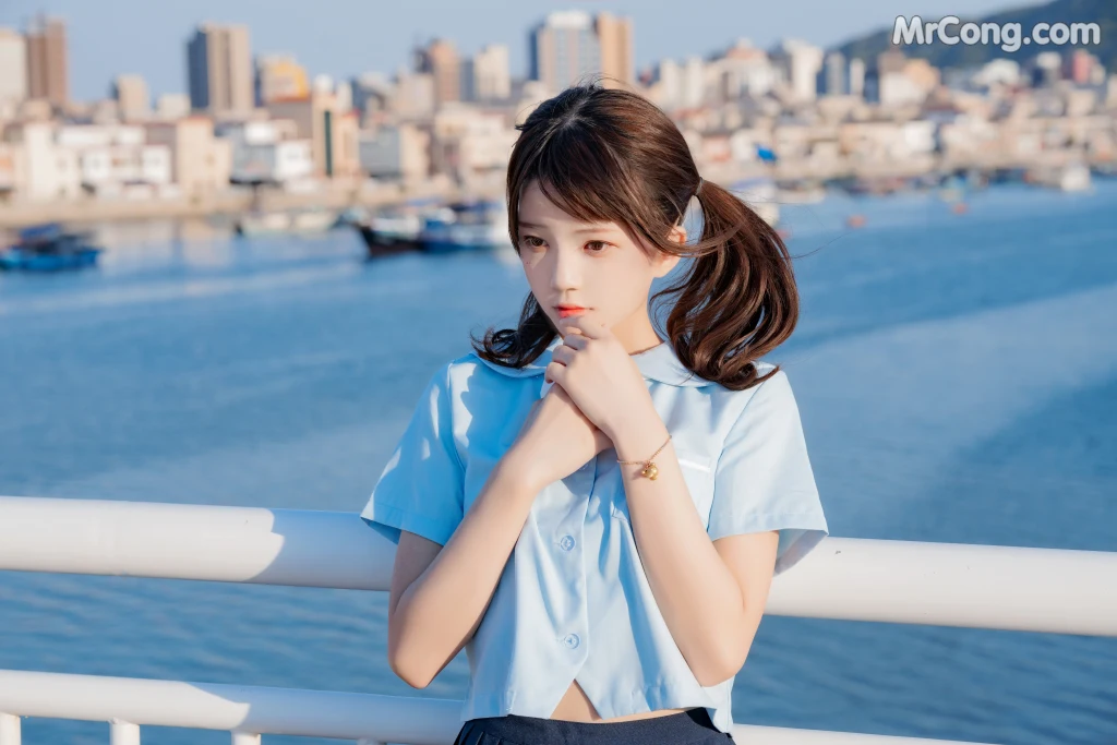 Coser@桜桃喵 Vol.125: 桜桃喵 蔚蓝 (33 photos) – Page 4